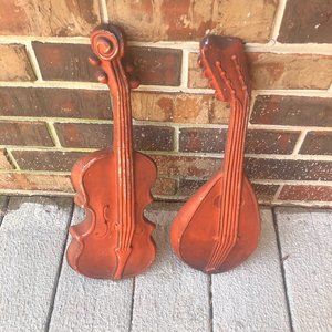 Musical Instrument Metal Hangings Vintage by Royal USA